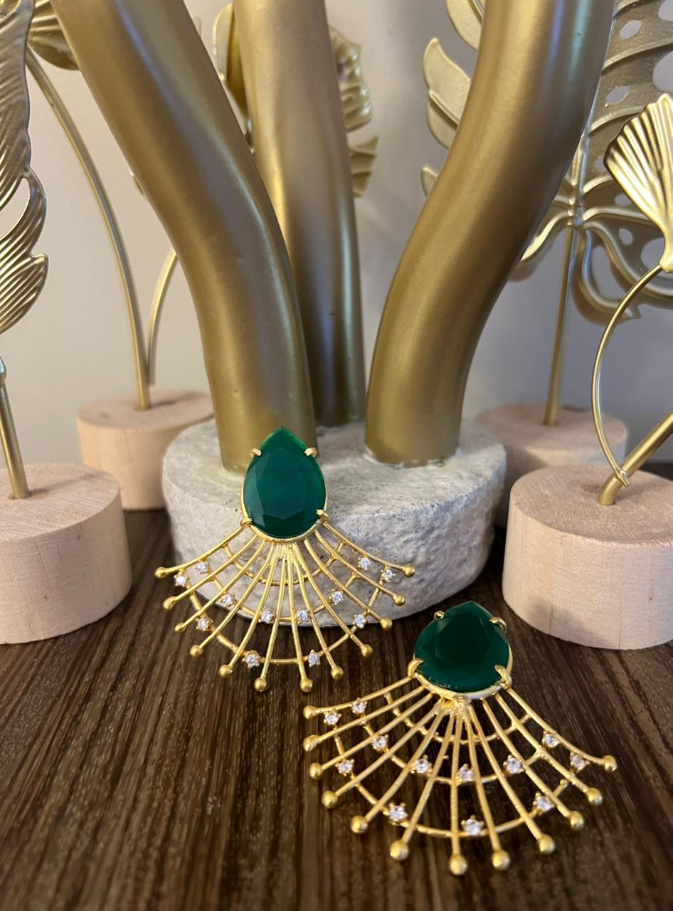 linked circle short drop earrings linked circle short drop earrings
