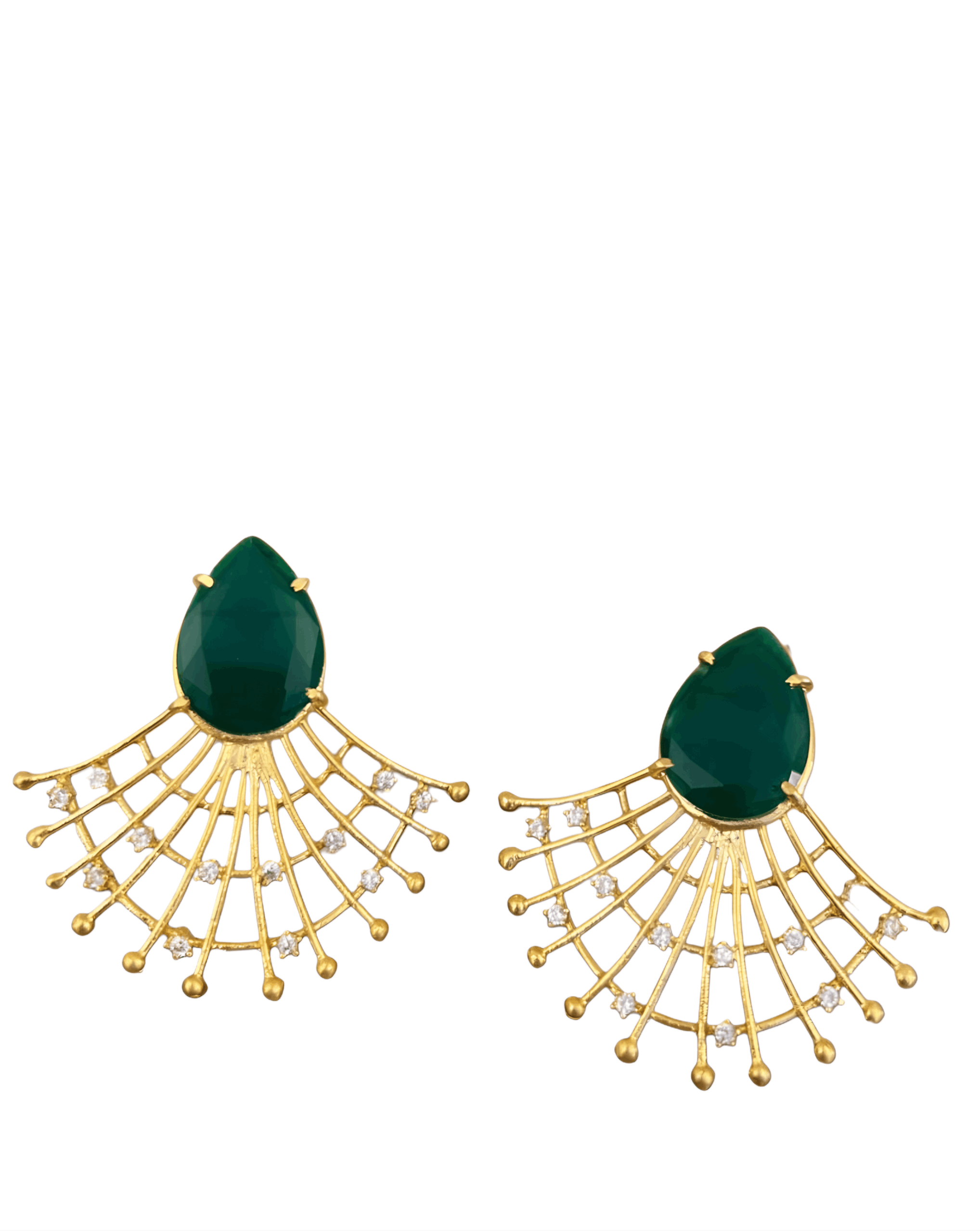 linked circle short drop earrings linked circle short drop earrings