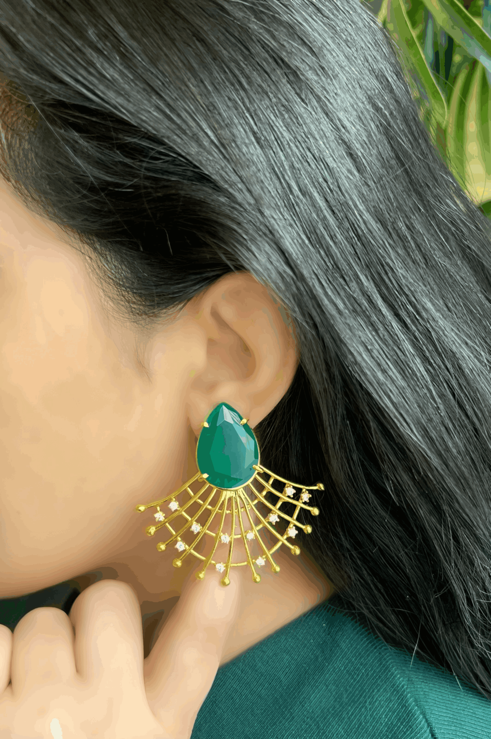 linked circle short drop earrings linked circle short drop earrings