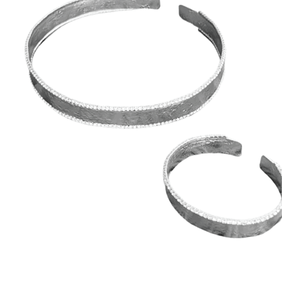 beaded hoop earrings